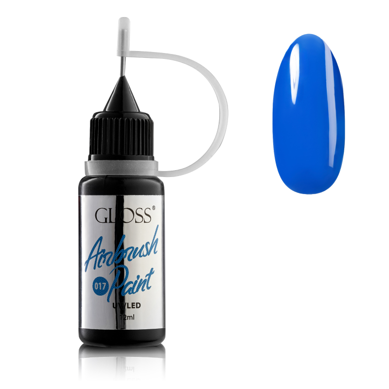 GLOSS Airbrush Paint 017 (ultramarine), 12 ml